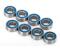 Traxxas Ball bearings, blue rubber sealed (4x8x3mm) (2)