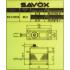 Savox - Servo - SW-2290SG - Digital - High Voltage - Brushless Motor - Waterproof - Steel Gear