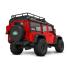 TRAXXAS TRX-4M 1/18 Schaal en Trail Crawler Land Rover 4WD Elektrische Truck met TQ Rood TRX97054-1RED