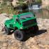 ECX 1/24 Barrage UV 4WD Scaler Crawler RTR FPV, Groen (ECX00018T1)