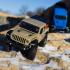 Axial 1/24 SCX24 Jeep JT Gladiator 4WD Rock Crawler Brushed RTR, Beige AXI00005T1