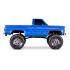 Traxxas blauw TRX-4 Scale and Trail Crawler met Chevrolet K10 Truck Body  uit 1979: 4WD elektrische truck met TQi Traxxa