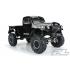 PR3499-18 1946 Dodge Power Wagon, robuuste (zwarte) carrosserie voor 12,3 inch (313 mm) wielbasis crawlers