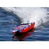 Traxxas DCB M41 Catamaran Raceboot TQi TSM, Rood/Blauw