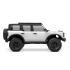 Traxxas TRX-4M 1/18 Scale en Trail Crawler Ford Bronco 4WD Electrische Truck met TQ Wit TRX97074-1WHI