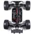 ARRMA 1/8 NOTORIOUS 6S V6 4X4 BLX Brushless Stunt Truck RTR Zwart ARA8611V6T1