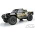 PR3551-18 Pre-cut 1967 Ford F-100 Race Truck Heatwave Edition Tough-Color (zwart) Body voor Slash 2wd, Slash 4x4 & PRO-F