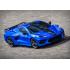 Chevrolet Corvette Stingray 4-TEC Blauw: 1/10 schaal AWD Supercar met TQ 2,4 GHz radiosysteem