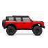 Traxxas TRX-4M 1/18 Scale en Trail Crawler Ford Bronco 4WD Electrische Truck met TQ Rood TRX97074-1RED