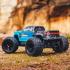 Arrma 1/10 GRANITE 4X4 V3 MEGA 550 Brushed Monster Truck RTR Blauw ARA4202V3BIT1