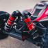 Arrma 1/8 Typhon 6S BLX 1/8 4WD Bgy RTR Rood/Grijs (ARA106046)