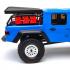 Axial 1/24 SCX24 Jeep JT Gladiator 4WD Rock Crawler Brushed RTR, Blauw AXI00005T2