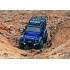 TRAXXAS TRX-4M 1/18 Schaal en Trail Crawler Land Rover 4WD Elektrische Truck met TQ Blauw TRX97054-1BLUE