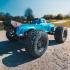 Arrma - 1/8 NOTORIOUS 6S V5 4WD BLX Stunttruck met Spektrum Firma RTR, blauw INCL> 2x 3S 5000mah en lader gens ace