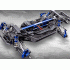 Traxxas Rustler VXL 4X4 ULTIMATE Blauw zonder accu en lader TRX67097-4BLUE